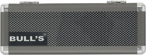 BULL'S Dartsafe Aluminium Case M | Etui Tasche für Dartpfeile Flights Dart Case