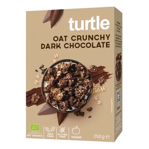 Oat Crunchy Dark Chocolate - Knuspriges Hafermüsli mit Zartbitterschokolade 250g