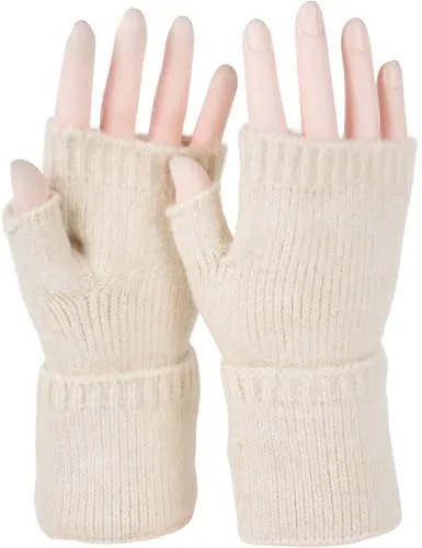Handschuhe & Fausthandschuhe Beige von styleBREAKER