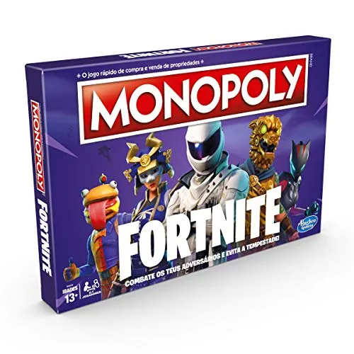 Hasbro Monopoly Fortnite Brettspiel: 2 bis 8 Spieler, ab 13 Jahren