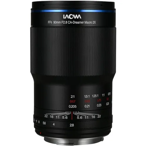 LAOWA 90mm f/2,8 2X Ultra Macro APO für Canon RF - Objektive für Spiegelreflexkameras, ideal für detailreiche Makrofotografie mit 2-facher Vergrößerung und hervorragender Bildqualität.