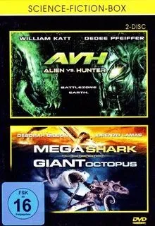 Trash Asylum Box - AVH Alien vs. Hunter & Mega Shark vs. ... | DVD | Zustand neu