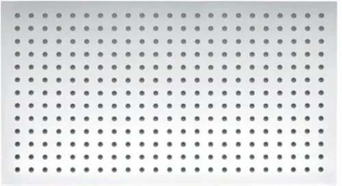 BERNSTEIN XXL-Regenduschkopf DPG2051 - Badewannen- & Duschsysteme: Erleben Sie ein luxuriöses Duscherlebnis mit diesem superflachen 50 x 30 cm Duschkopf aus hochwertigem Edelstahl, ausgestattet mit Anti-Kalk-Düsen für einfache Reinigung.