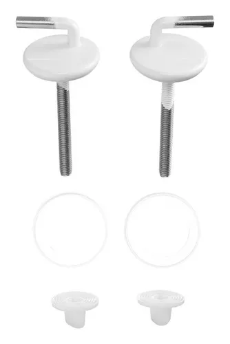 Duravit WC-Deckel-Scharnier, Scharnierpaar für Sitz weiß