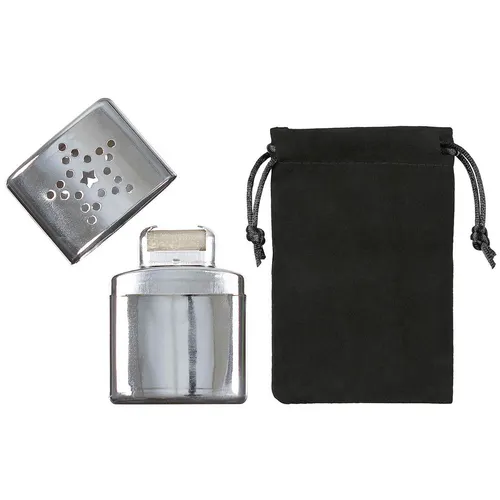 MFH Handwärmer für Benzin Chromfarben Taschenwärmer mit Glühstrumpf