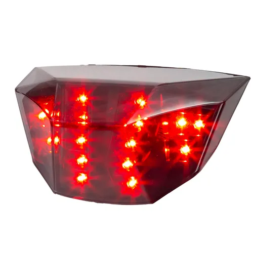 LED Rücklicht für KTM 690 Duke / R - Hochwertige LED-Rückleuchte in Schwarz, ECE geprüft für optimale Sicherheit. Ideal für Straßenmotorräder, mit robustem Edelstahl-Gehäuse und gebürsteter Oberfläche.