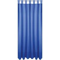 Bestlivings Dekoschal Ellen Schlaufen 140 cm x 245 cm Blau