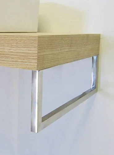 Verchromtes Handtuchhalter-Set für Waschtischkonsolen