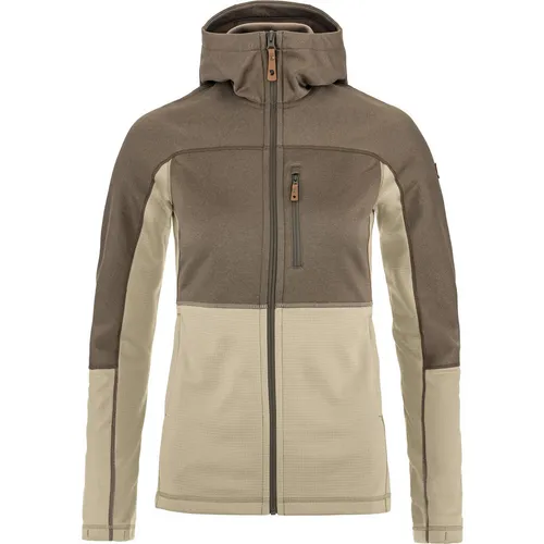 Fjällräven Fleecejacke für Frauen - Leichte, bequeme Fleecejacke mit kuscheliger Kapuze und praktischem Reißverschluss. Ideal als atmungsaktive Zwischenschicht für kühle Tage und Outdoor-Aktivitäten.