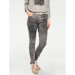 heine Jerseyhose Boyfriend Hose grau Größe 40