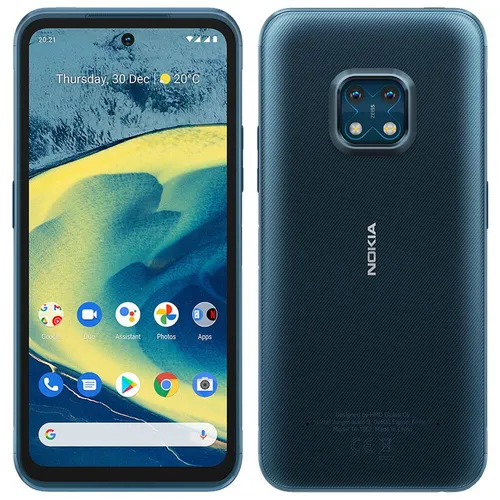 Nokia XR20 64GB 4GB RAM Dual-SIM ultra-blue - Simlockfreies 5G Outdoor-Handy, mit ZEISS-Kamera und Wi-Fi 6 für höchste Ansprüche