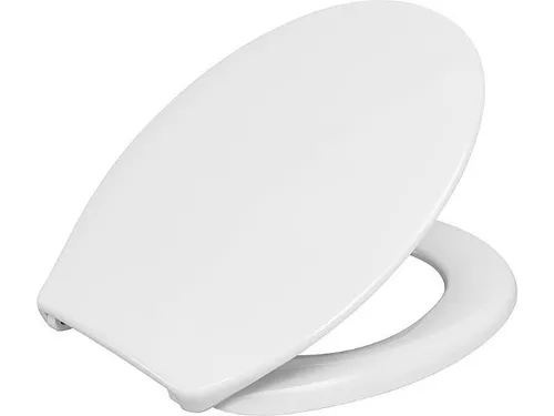 WC-Sitz Gola, weiß, Duroplast, Softclose,take off Excenterschar. BxHxT:383x49x46