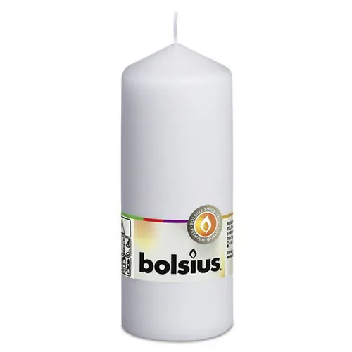 Bolsius Stumpenkerze Weiß 150/58mm