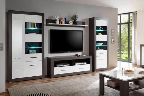 Home affaire Wohnwand Etero, (Set, 4-St) von Home Affaire