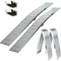 TRUTZHOLM 2 x Auffahrrampe klappbar 226 cm von Trutzholm