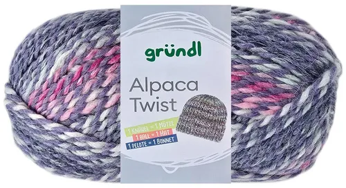 Gründl 100 Gramm Gründl Alpaca Twist Farbauswahl Häkelwolle