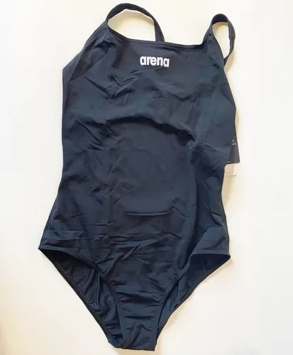 arena Women's Team Swimsuit Swim Pro Solid Gr. 38 Black-White