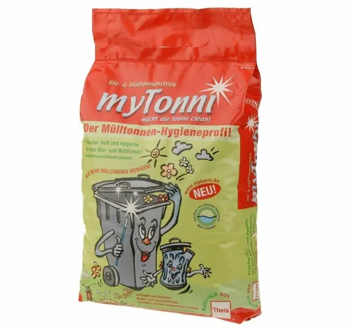 myTonni Biotonnenpulver gegen Maden Mülltonnenstreu Zitronella 10 L