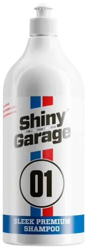 Shiny Garage Autoshampoo 'Sleek Premium' 1L - Auto Shampoo mit hervorragenden Reinigungseigenschaften - Autoschampoo, das Dichten Schaum Erzeugt - Effektive Autopflege - Wirksames Auto Waschmittel