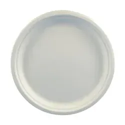 Papstar Pure Teller Zuckerrohr, 26 x 2 cm 81326 , 1 Packung = 50 Stück