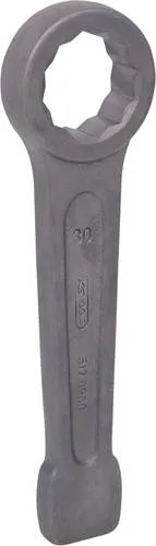 KS Tools 517.0930 Schlag-Ringschlüssel, 30mm - extrem robust mit Schwalbenschwanzdesign für präzisen Drehmomentwechsel