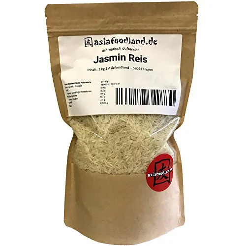 Asiafoodland - Jasmin Reis - Duftreis - Langkorn, 1er Pack (1 x 1kg)