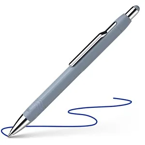 Schneider Kugelschreiber Epsilon steinblau, Schreibfarbe: blau, 1 St.