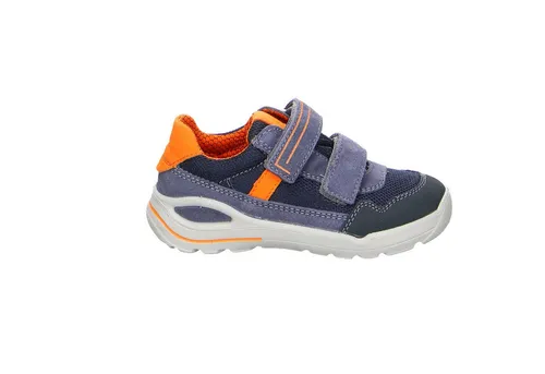 Ricosta Sandale RIDER - Komfortabler Halbschuh für Jungen in Blau - Halbschuhe aus hochwertigem Leder/Textil, ideal für kräftige Kinderfüße. Mit atmungsaktivem Innenmaterial und auswechselbarer Einlegesohle für optimalen Komfort.
