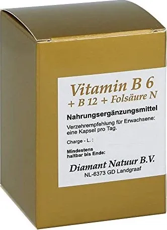 VITAMIN B6+B12+Folsäure N Kapseln 0,5 g