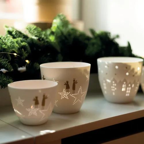 Räder Mini Poesielicht Engel D.8cm, H.6,5cm