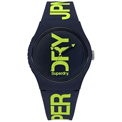 Superdry Quarzuhr Urban Brand Fluoro - Armbanduhren mit leuchtendem Design und präzisem Quarzwerk, ideal für modebewusste Trendsetter.