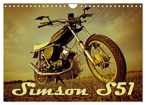 Simson S51 Wandkalender 2026 von CALVENDO