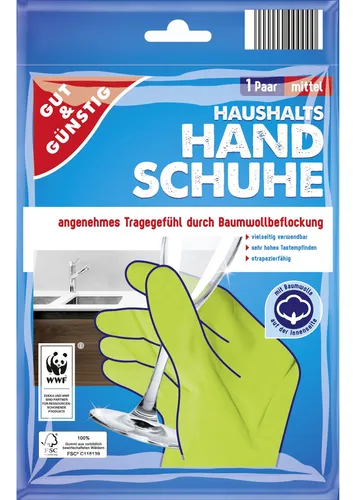 GUT&GÜNSTIG Einmalhandschuhe M grün