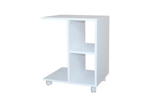 HTI-Living Rollregal Thekla 4530 Weiß - Praktisches Standregal zur Selbstmontage, ideal für flexibles Wohnen und stilvolle Aufbewahrung
