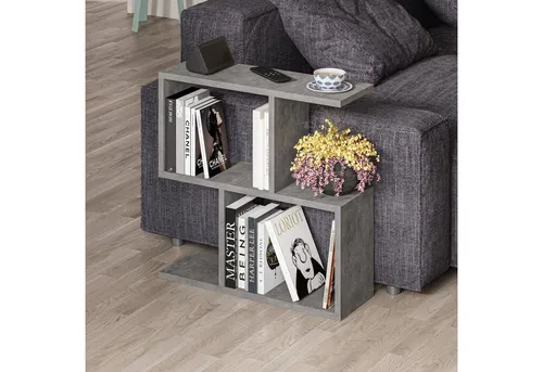 Decortie Beistelltisch Homemania, Moderner Couchtisch in Grau