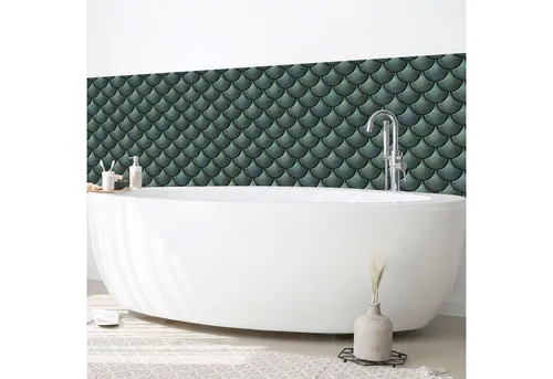 Wand- & Deckenfliesen Grün von Bilderdepot24