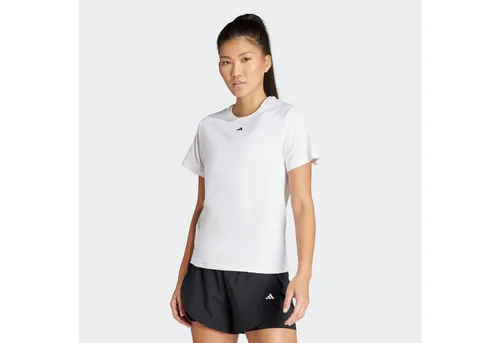 ADIDAS WTR D4T T WHITE - Trainingsshirt für jedes Workout - Shirts mit feuchtigkeitsabsorbierender AEROREADY Technologie und optimaler Luftzirkulation durch Mesh-Einsatz, hergestellt aus mindestens 70 % recycelten Materialien.