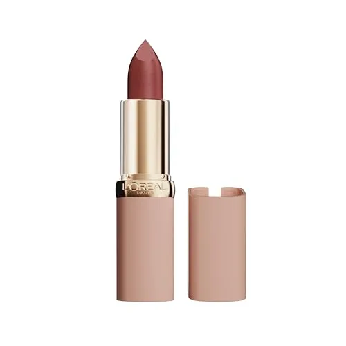 L'Oréal Paris Color Riche Blurred Matte Lippenstift, samtiger Lippenstift mit Weichzeichner-Effekt, feuchtigkeitsspendend & leicht, Multi-Use für Lippen & Wangen, Farbe: 545 Nude Nonchalant, 1 Stück