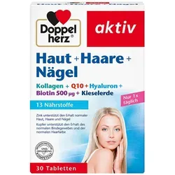 Doppelherz Haut + Haare + Nägel Tabletten von Doppelherz