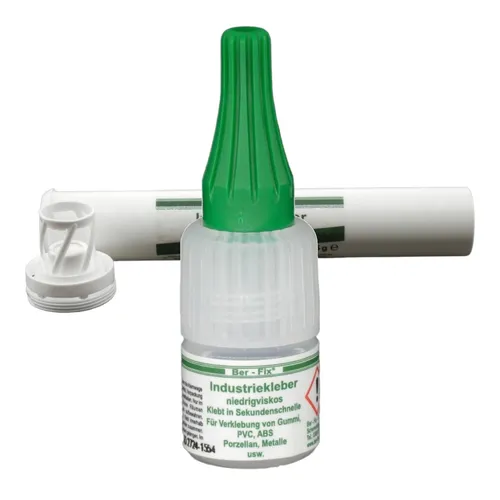 Ber-Fix® 5g Industriekleber To-Go für unterwegs PVC Gummi Leder