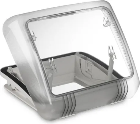 Dometic Micro Heki 280 x 280 mm - Ausstellfenster ohne Zwangsbelüftung - Fenster & Luken, platzsparendes Design für optimale Belüftung ohne Zwangsbelüftung, ideal für Wohnmobile und Camper.