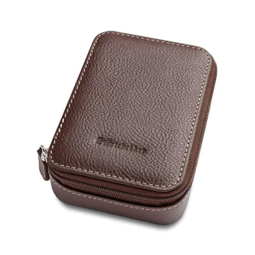 Störtebekker® Premium Rasierhobel Etui in braun von Störtebekker Shaving Accessories