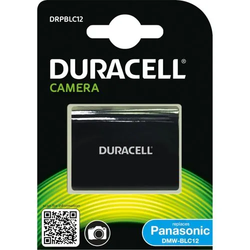 DRPBLC12 Li-Ion Akku für Panasonic - Hochwertiger Li-Ion Akku mit 950 mAh, perfekt für Panasonic Lumix Kameras wie FZ1000 und G Serie, sorgt für längere Aufnahmezeiten und zuverlässige Leistung.