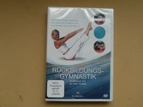 Rückbildungsgymnastik Workout Bauch Po Rücken nach Geburt Fitness DVD Neu OVP
