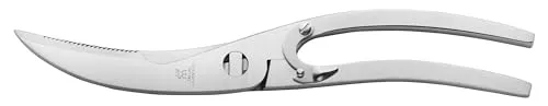 Zwilling Geflügelschere 42903-000, rostfrei, 250 mm - Küchenschere für Geflügel, rostfreier Edelstahl, mit Aushebenagel für müheloses Zerlegen von Hähnchen und Co.