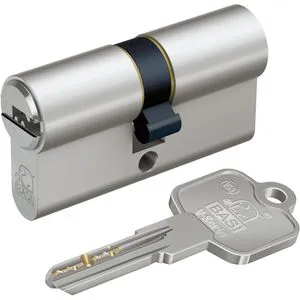 BASI Schließzylinder V55, VB5000-0005, mit 5 Schlüsseln, 30/35 mm, verschiedenschließend