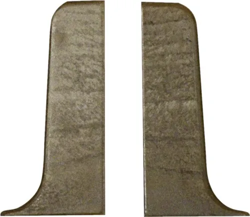 Endstück für Kunststoffleiste ku.050 nussbaum  Endkappe von FN Neuhofer