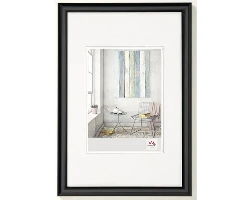 Bilderrahmen Kunststoff Trendstyle schwarz 50x60 cm