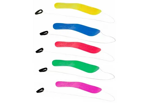 HAC24 Schlitten Kinder Snowboard Kinderboard Rutschboard Kinderschlitten, mit Zugseil und Griff 69 x 20,5 x 4 cm