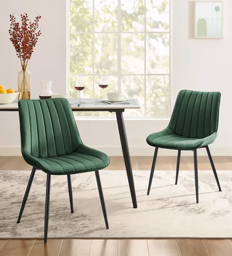 Küchen- und Esszimmerstühle Grün von SONGMICS